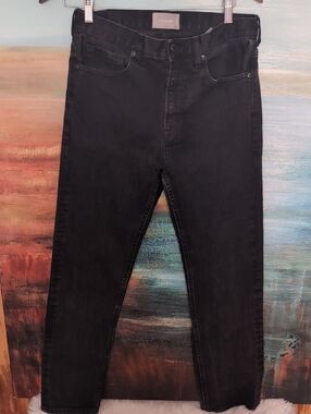 Everlane Womens Black Wash Skinny Jeans 28